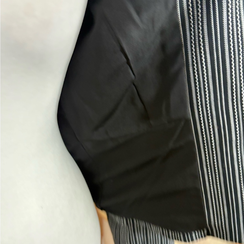 WHITE HOUSE BLACK MARKET SIZE 14 BLACK ONE BUTTON BLAZER FULLY LINED SLIMMING - Picture 8 of 8